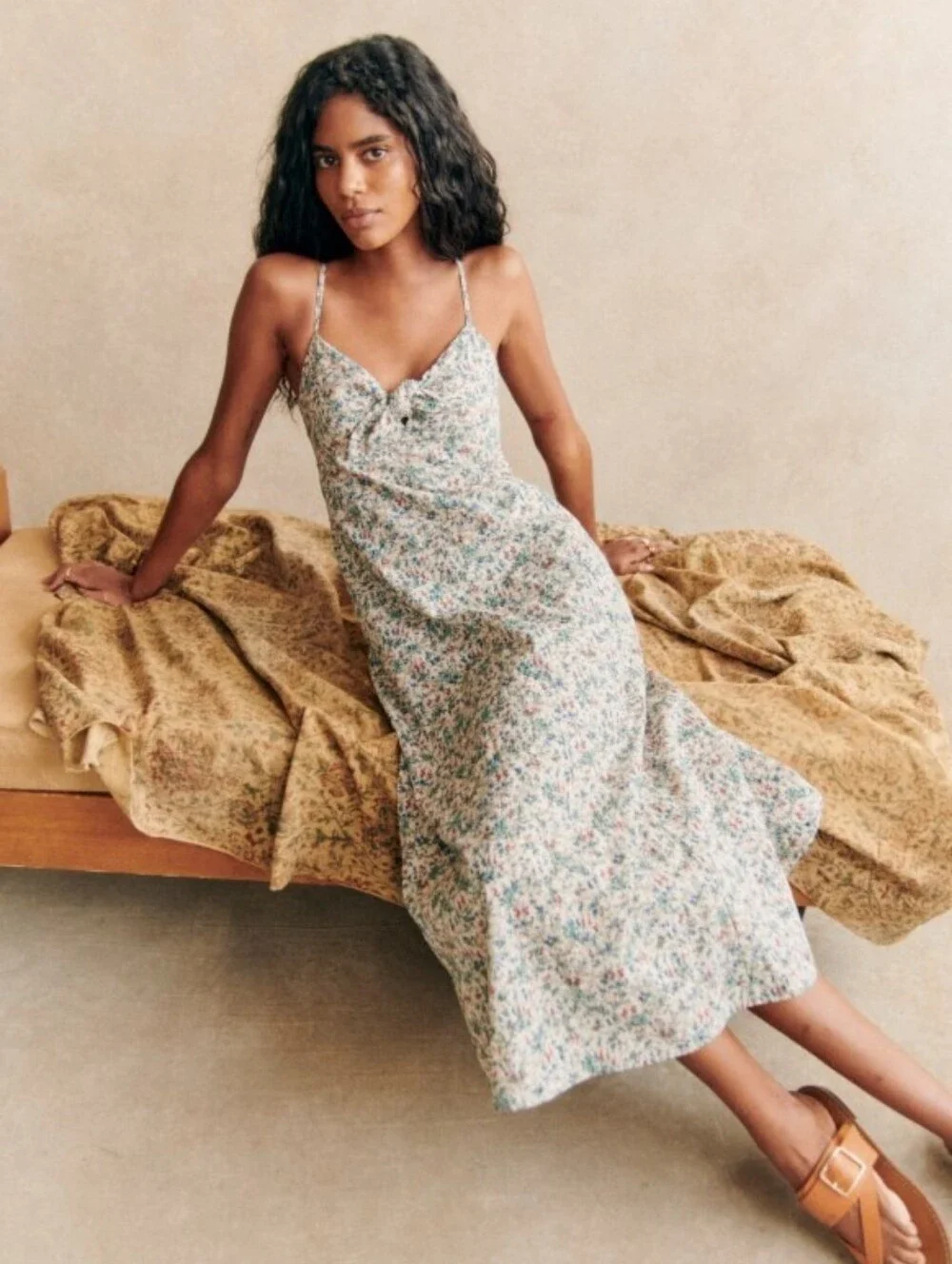 Sezane Chiaretta Dress in Ostuni size 34 NWT